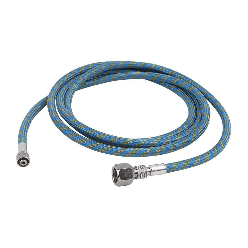 Mangueira de aerógrafo trançado de nylon de 6 pés com acessórios de tamanho padrão de 1/8 e 1/4 'para conectar a mangueira de ar 3m de aerógrafo