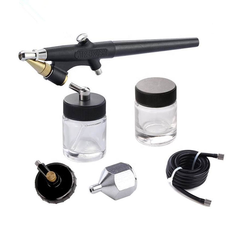 Airbrush AB-138 para arte corporal, arte de unhas, kits de aerógrafo de unhas e aplicações de cosméticos